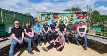 Volunteering Cross Green Community Garden 