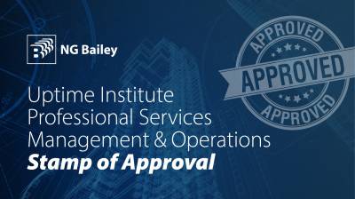 One Angel Lane achieves Uptime Institute Professional Services M&O Stamp of Approval