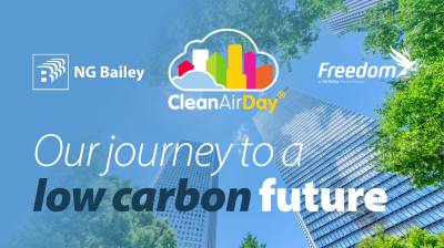 A step on our journey to zero carbon – supporting Clean Air Day