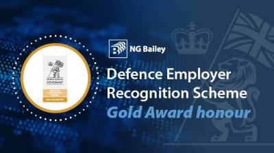 Defence Employer Recognition Scheme Gold Award honour