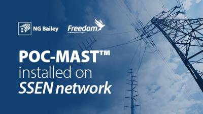 Freedom installs first POC-MAST™ on SSEN network