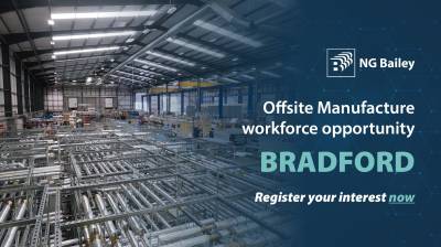 Workforce opportunities at our Offsite Manufacture facility