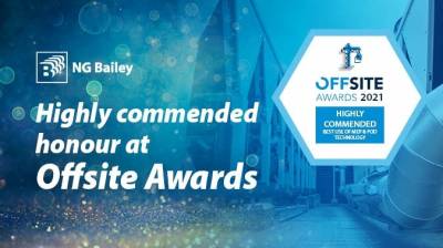 Highly commended honour at Offsite Awards