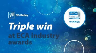 Triple success at ECA Industry Awards
