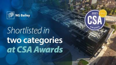 Shortlisted in two categories at CSA Awards