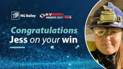 Congratulations to Jess – the H&V News Awards apprentice of the year 