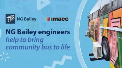 NG Bailey engineers help to bring community bus to life