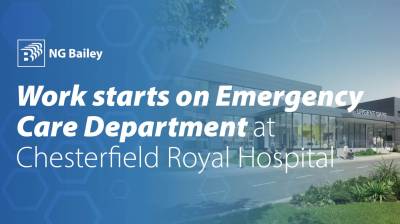 NG Bailey engineers return to Chesterfield Royal Hospital to support Emergency Care Department