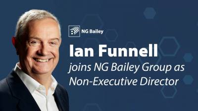 Ian Funnell joins NG Bailey Board