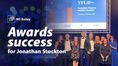 Finance Leader awards success for Jonathan Stockton