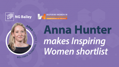 Anna Hunter makes Inspiring Women Awards shortlist
