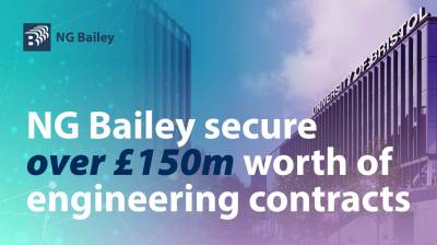 NG Bailey secure over £150m worth of engineering contracts