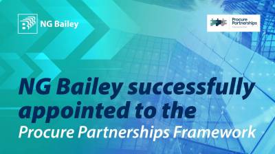 NG Bailey successfully appointed to the Procure Partnerships Framework
