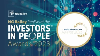 NG Bailey finalist at The Investors in People Awards 2023
