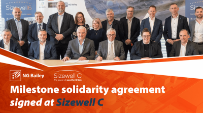 Milestone solidarity agreement signed at Sizewell C