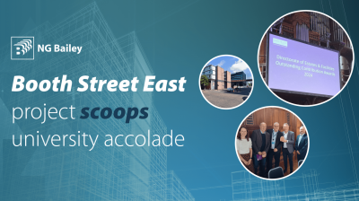 Booth Street East project scoops university accolade