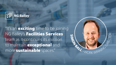 NG Bailey strengthens Facilities Services team with appointment of Work Winning Director